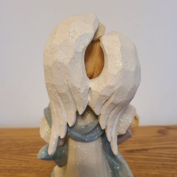 Karen Hahn Angel With Kids Figurine Foundations by Karen Hahn Enesco Group VTG - Picture 10 of 15